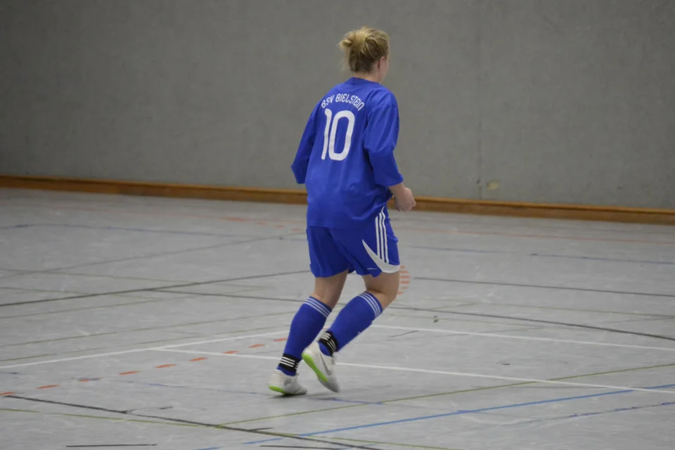 Sarah Kapp spielte ein ordentliches Turnier und kam im Spiel gegen Reichshof in Fahrt