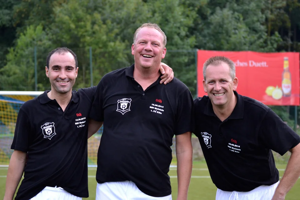 Alte Hasen: Mohamed Imharraf, Thorsten Prangenberg und Rüdiger Brinkmann haben ihren Spaß