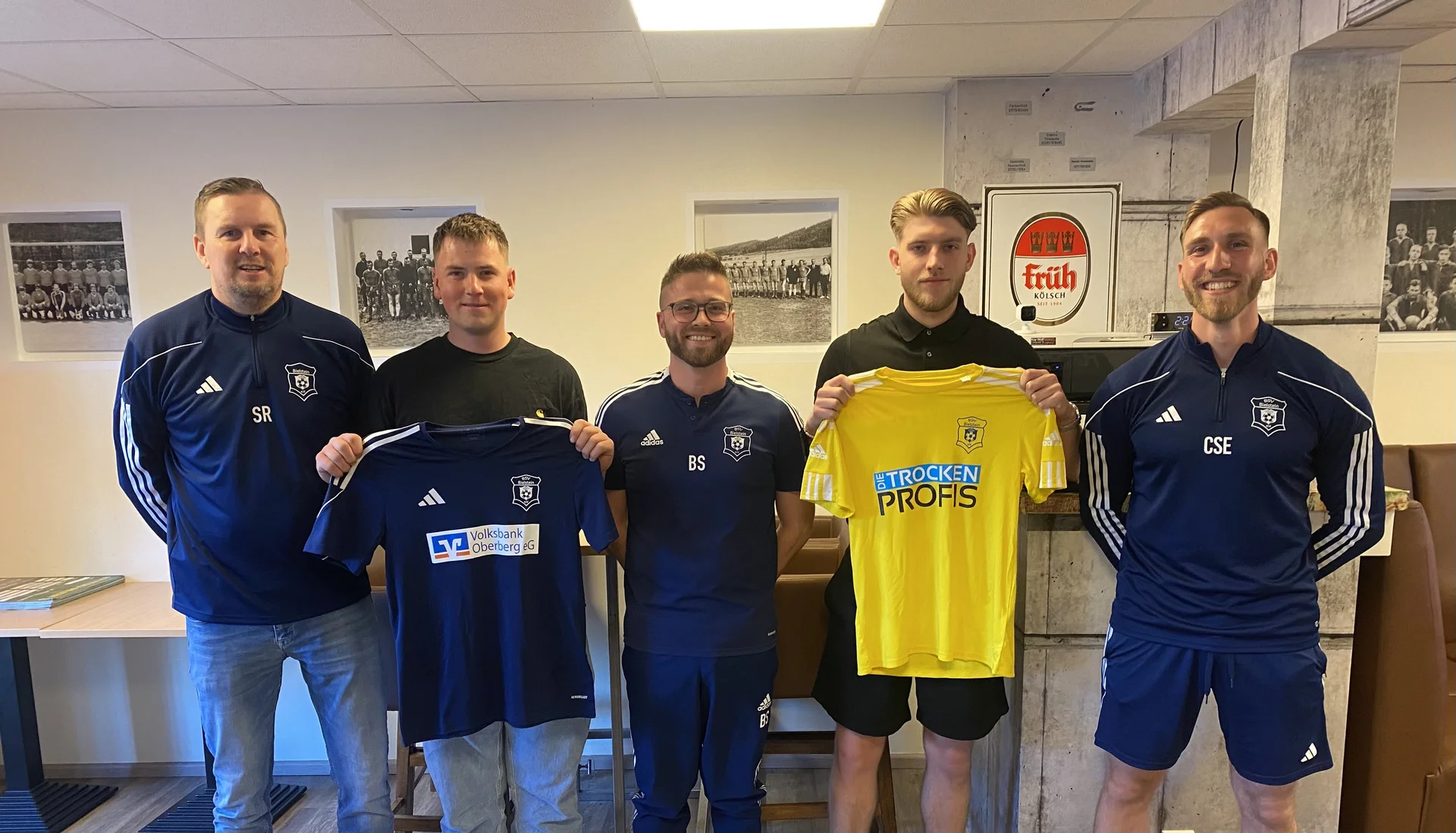 Sven Reuber, Marc Schulte, Björn Schumacher, Thorge Hansohn und Christopher Schulze-Edinghausen