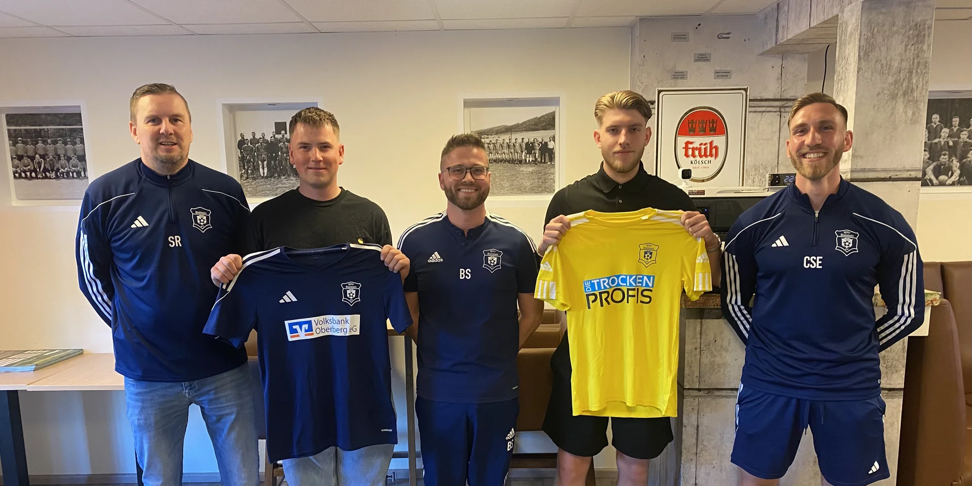 Sven Reuber, Marc Schulte, Björn Schumacher, Thorge Hansohn und Christopher Schulze-Edinghausen