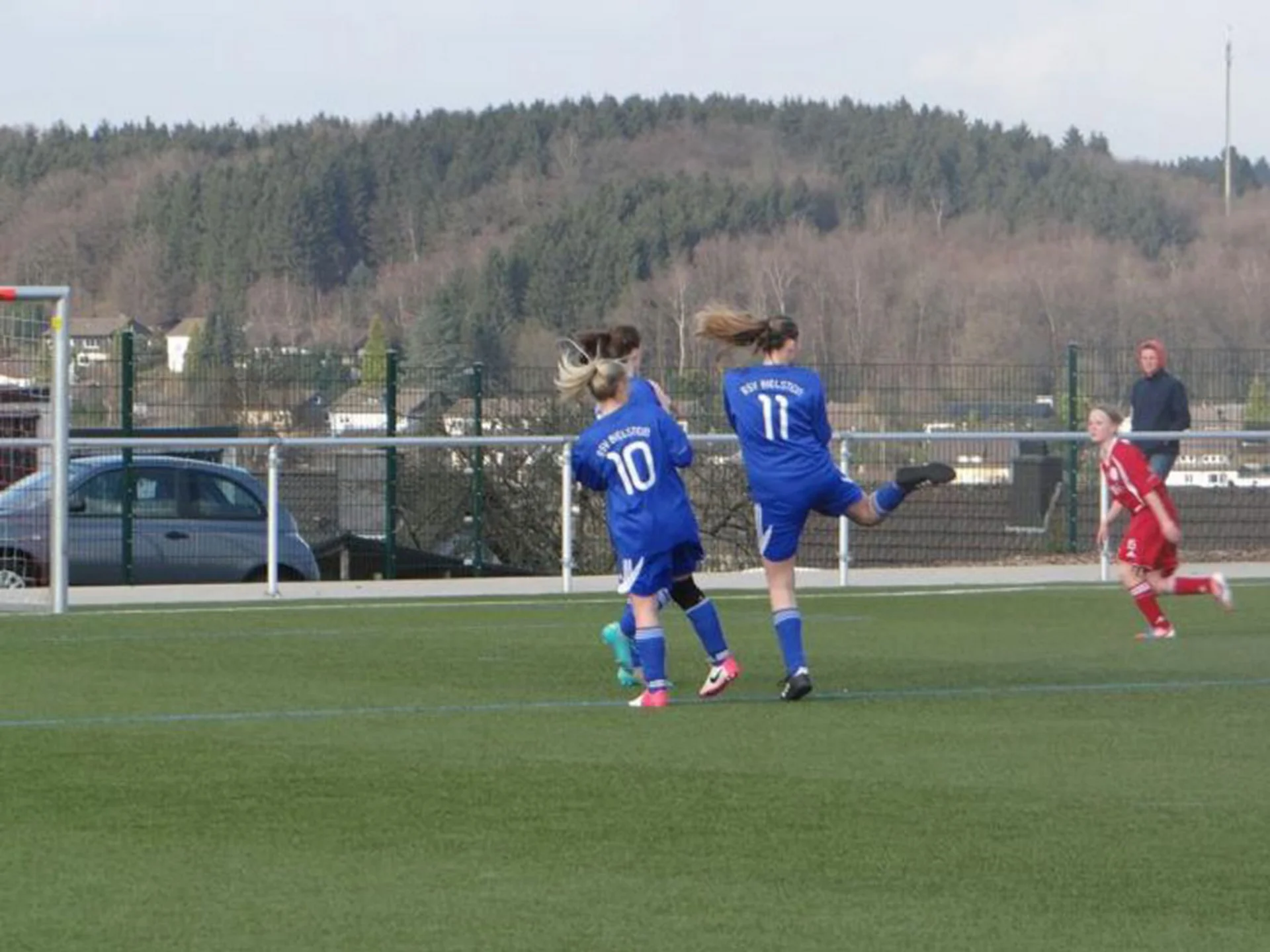 Trotz einer tollen kämpferischen Leistung reichte es am Ende nicht für einen Sieg für unsere Mädels