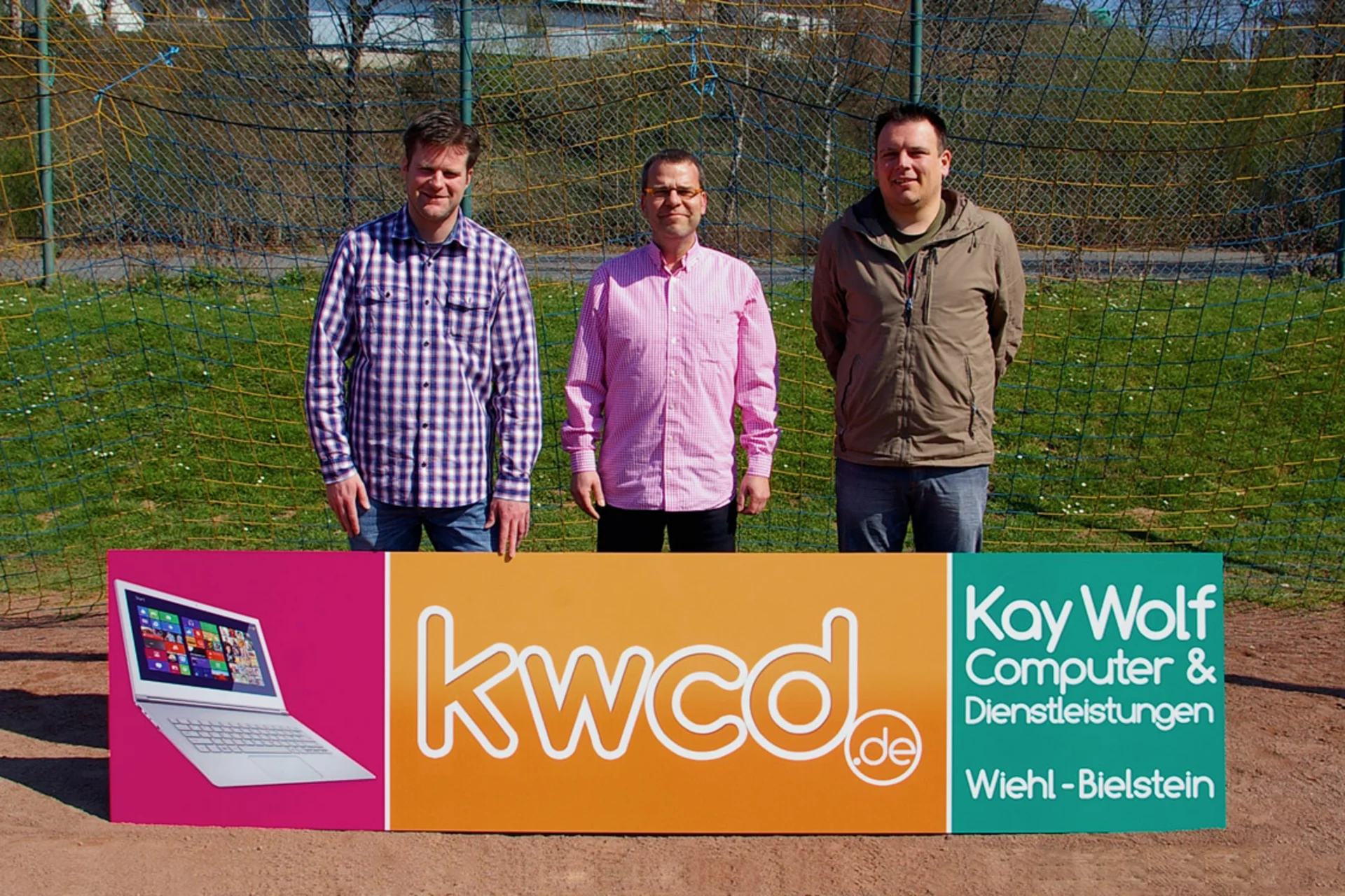 KWCD wird im Rahmen einer Bandenwerbung neuer Partner des BSV Bielstein