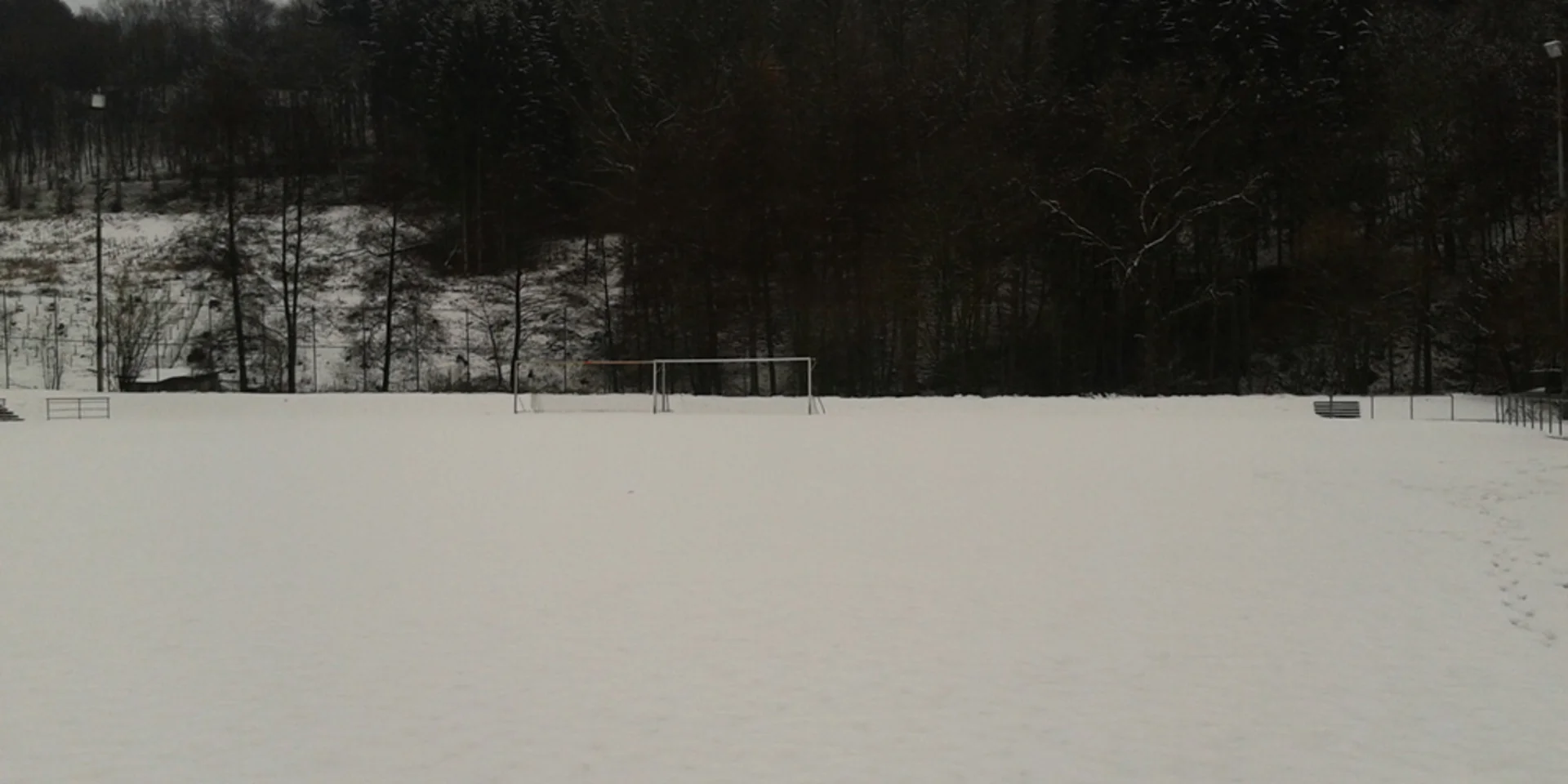 Aufgrund der aktuellen Wetterlage ist der Platz durch die Stadt Wiehl gesperrt worden