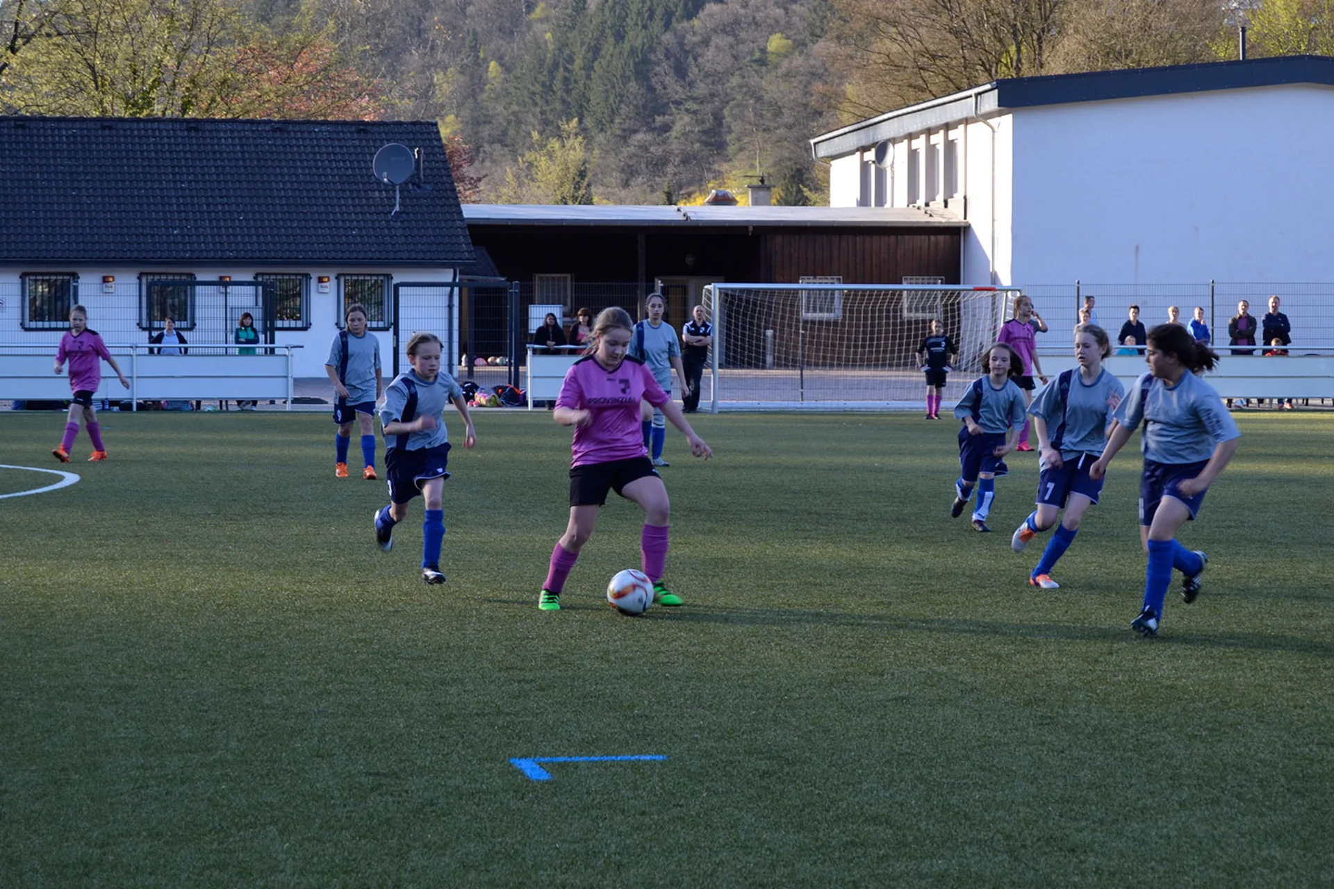 Die Mädchen verzettelten sich zu oft in komplizierten Zweikämpfen