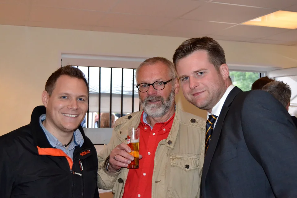 Kennen sich gut: Christian Will, Carlo Riegert und Christof Fries