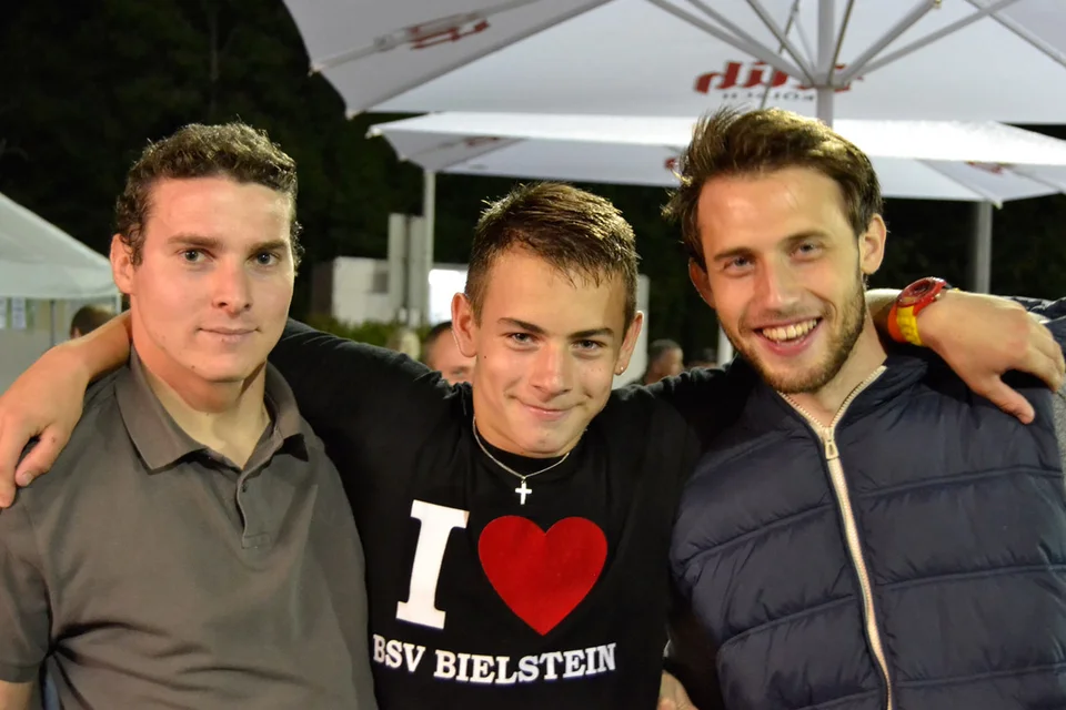 Es fehlt nicht mehr viel: Sven Sadowski erreicht schon bald die Größe von Hansi Wölfel und Sebastian Pinzke