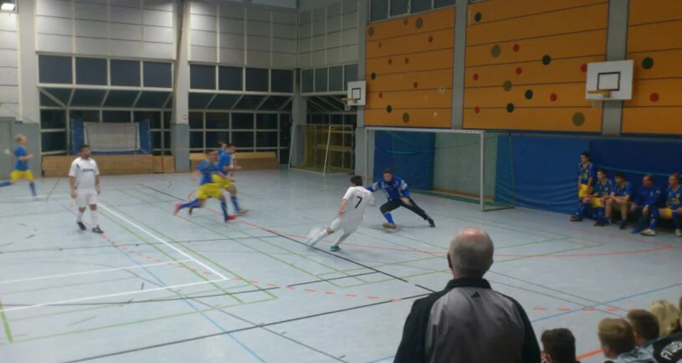 Der starke Florian Last hielt seinen Kasten im Spiel gegen Weiershagen sauber