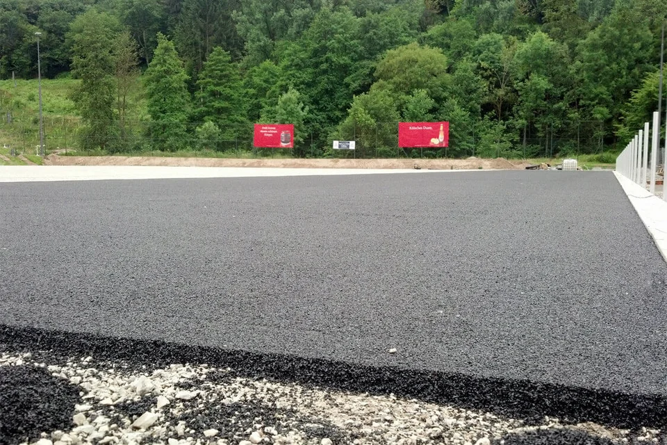 Die ersten Meter ...