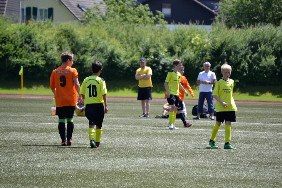 Sven stand unter der Dauerbewachung seines Gegenspielers