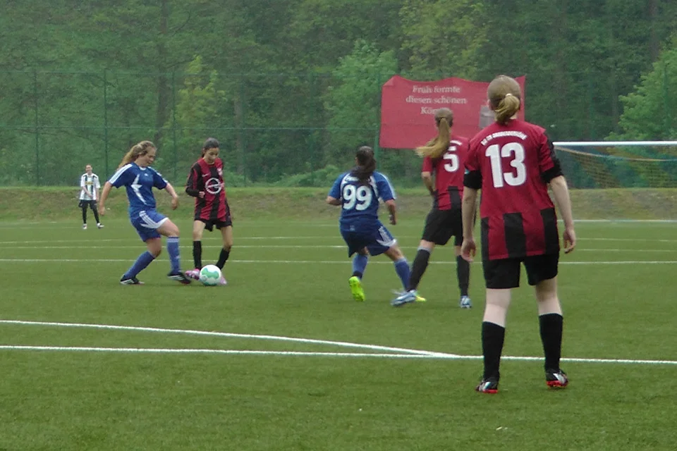 Schön anzusehen: Christin Siegmund und Annalena Müllenmeister im Zusammenspiel