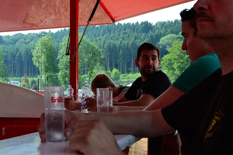 An-der-Theker: die Helfer des BSV Bielstein An-der-Theker: die Helfer des BSV Bielstein