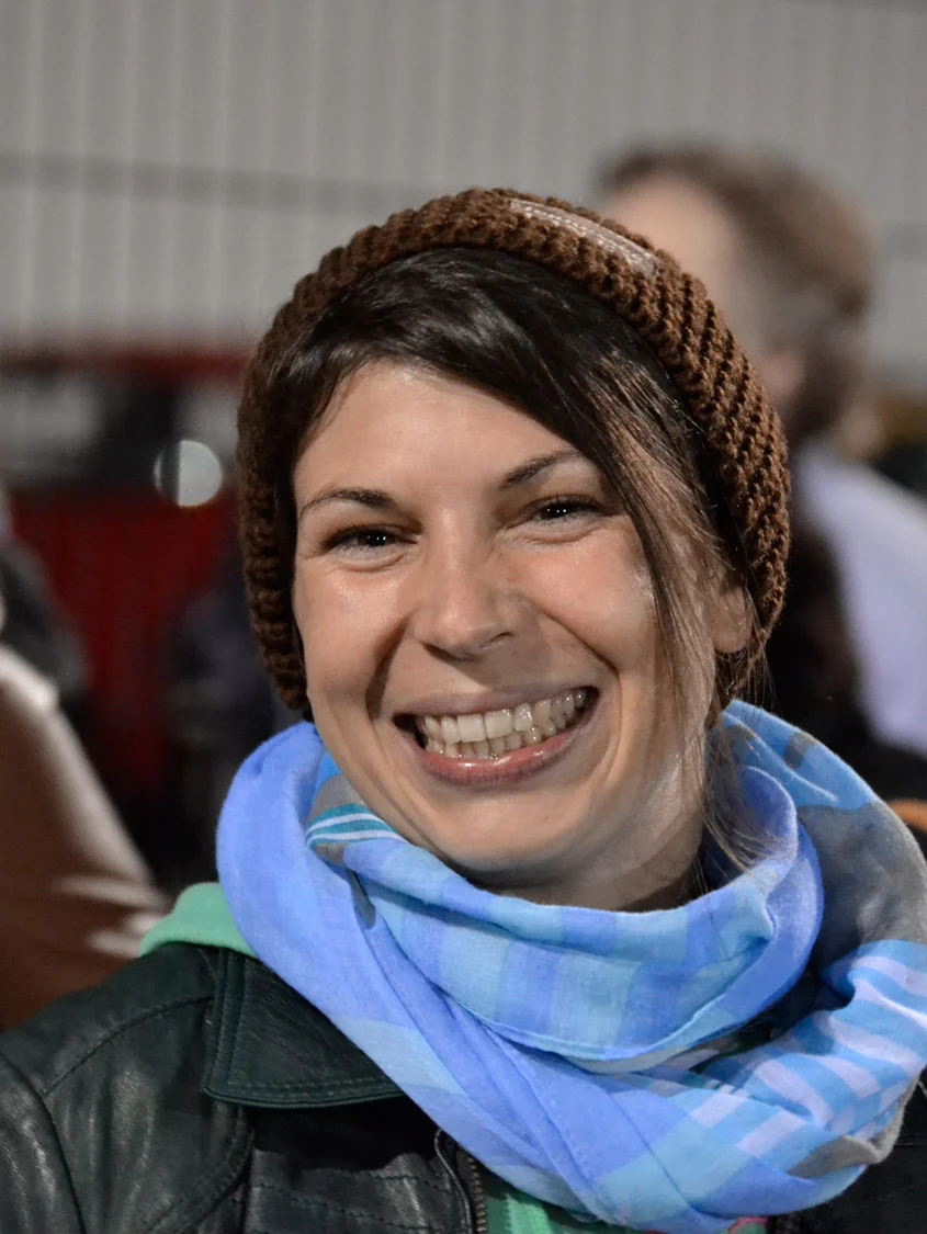 Bitte lächeln: Cathrin Heim hat scheinbar allen Grund zur Freude