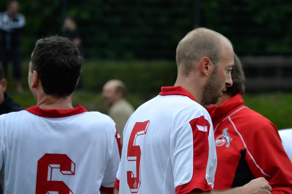 Super umgänglicher Kerl: Carsten Cullmann mischte sich nach dem Spiel noch unters Volk