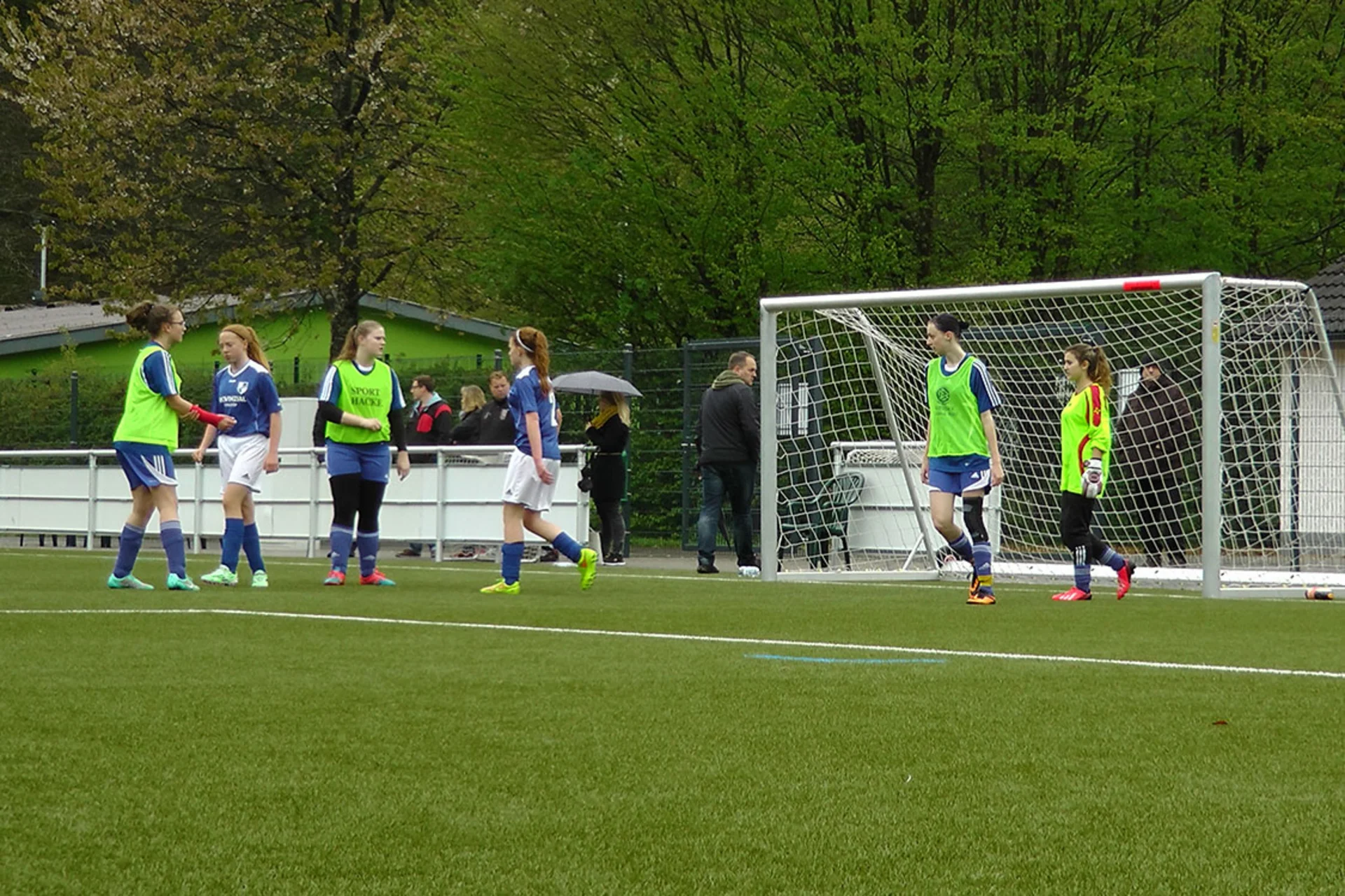 Unsere Mädchen bekamen die starken Biesfelderinnen speziell in Halbzeit 1 nie wirklich in den Griff
