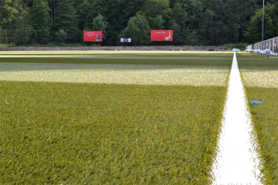 Noch sind die Einlassungen der Linien zu erkennen: dies wird sich mit dem ersten Abziehen ändern