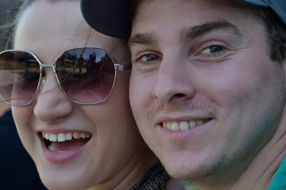 Glückliches Pärchen: Christa Zultner und Hansi Wölfel Glückliches Pärchen: Christa Zultner und Hansi Wölfel