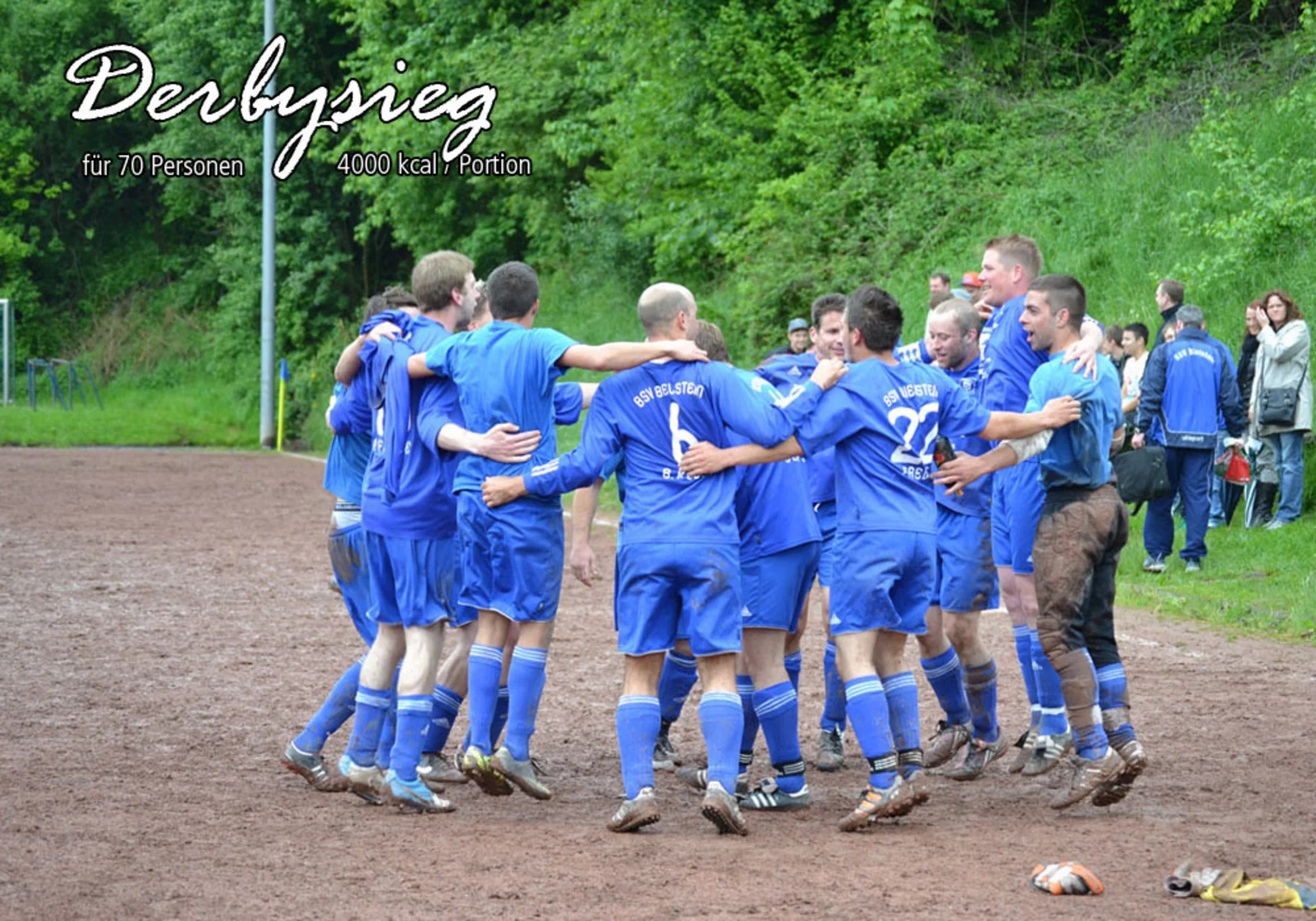 Verdienter Stammestanz nach sehenswerter Erreichung des Rezept-Ziels