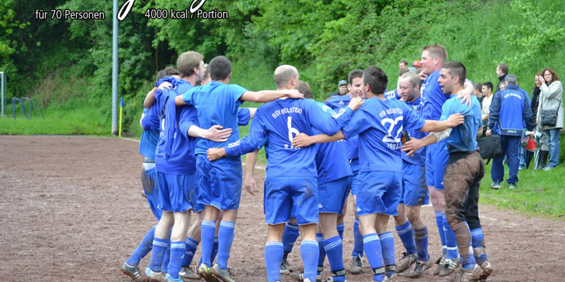 Verdienter Stammestanz nach sehenswerter Erreichung des Rezept-Ziels
