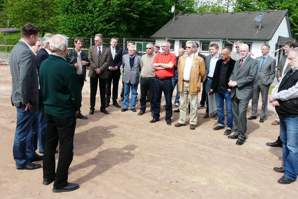 Aufmerksame Zuhörer: zahlreiche Vertreter aus Politik und Wirtschaft