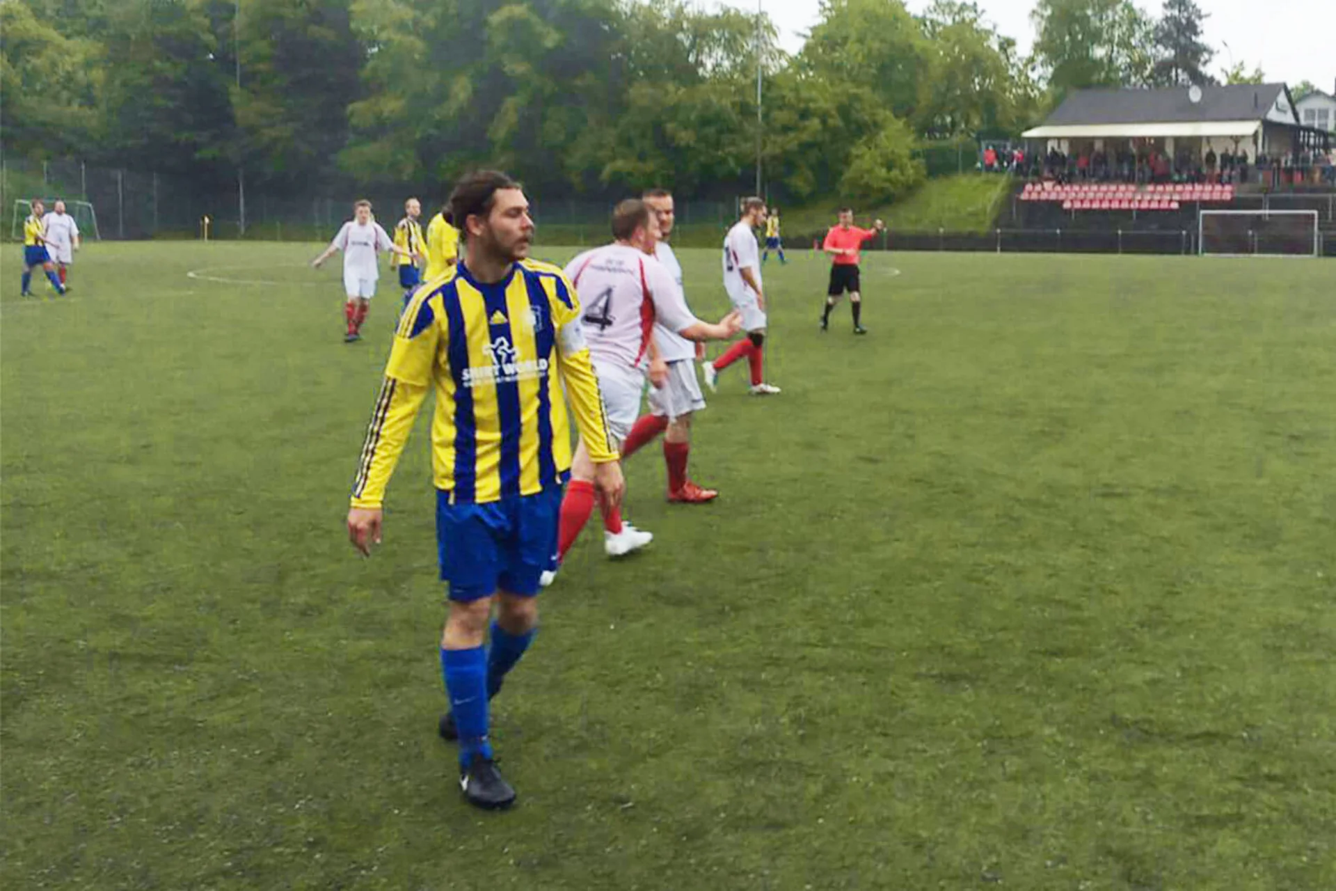 Kapitän David Kaune ging voran und führte die Mannschaft zum Unentschieden in Drabenderhöhe