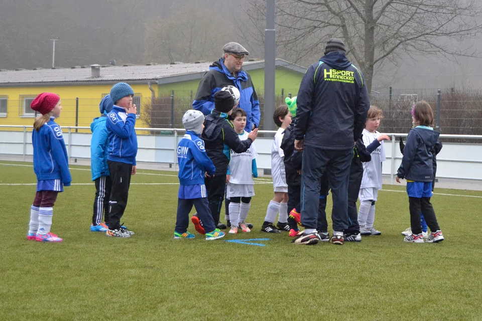 ... und die Verabschiedung nach dem Spiel ... und die Verabschiedung nach dem Spiel