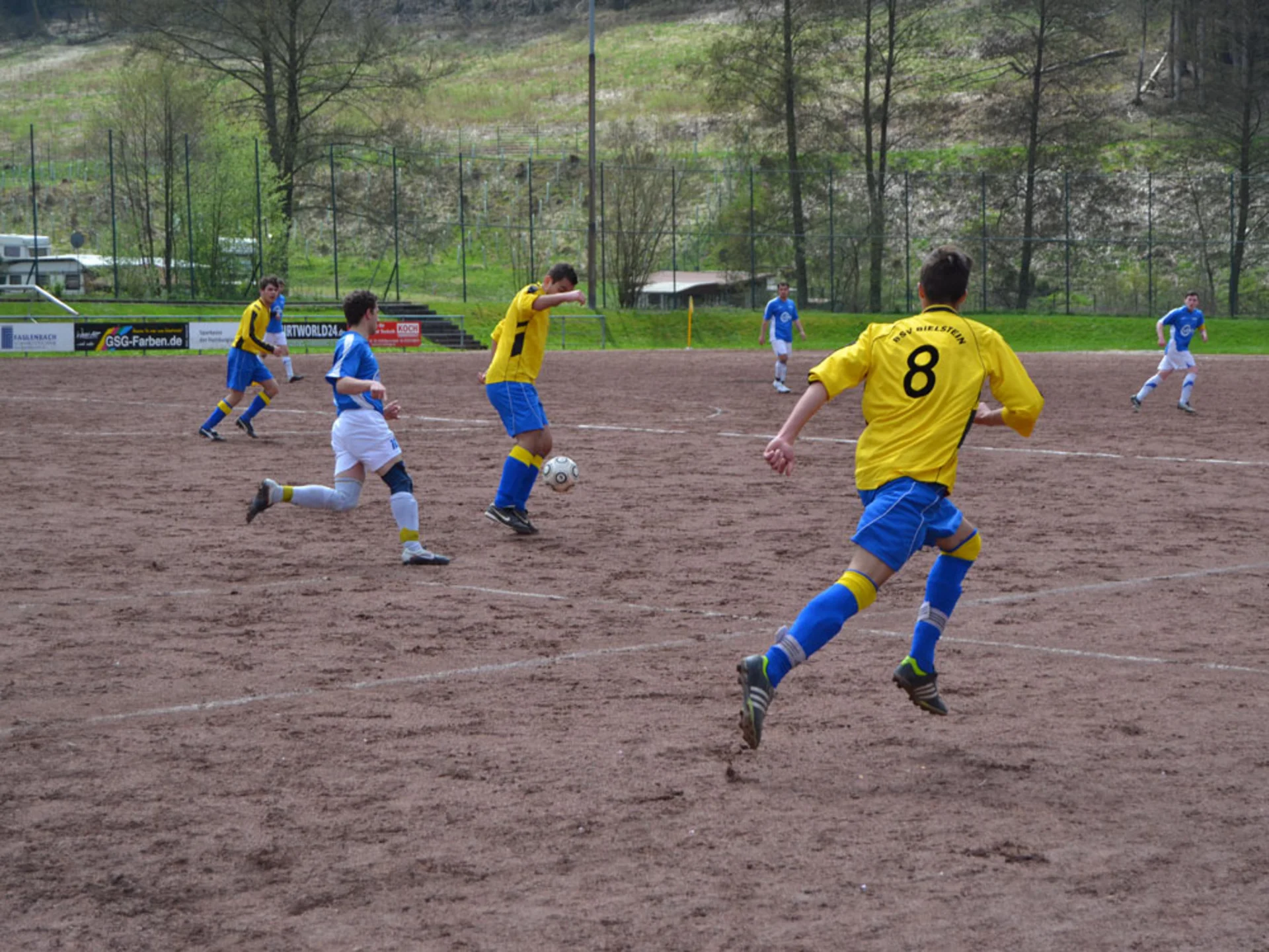 Die Mannschaft ballerte sich den Frust der Vorwochen von der Seele