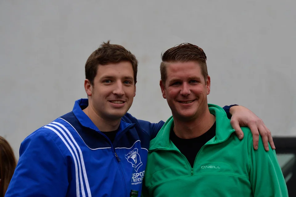 Gleiches galt für Florian und Axel, die sichtlich Spaß am Spiel hatten Gleiches galt für Florian und Axel, die sichtlich Spaß am Spiel hatten