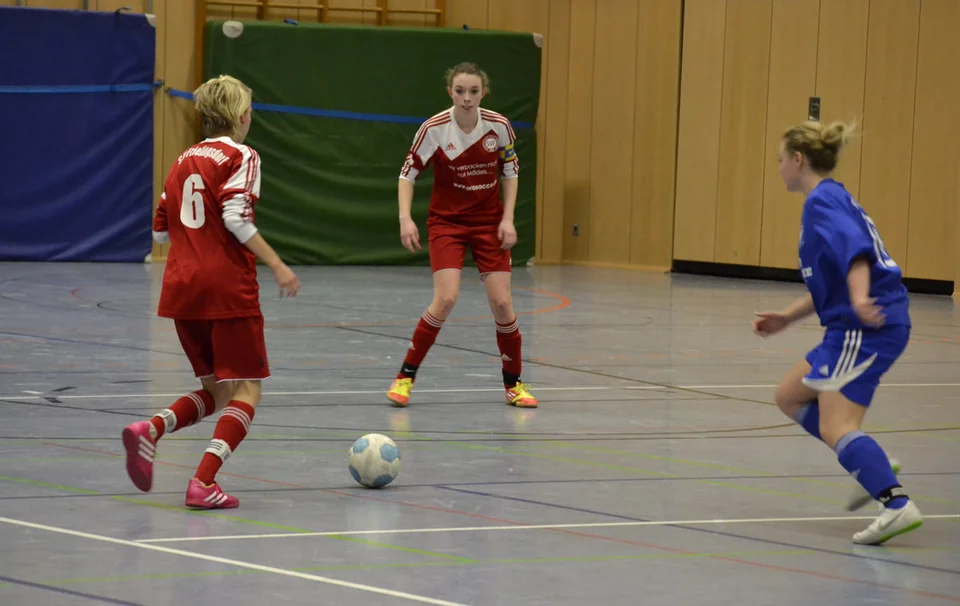 Erste Angreiferin: Sarah Kapp war nicht nur wegen ihrem Tor die stärkste Spielerin in der Partie gegen Frielingsdorf Erste Angreiferin: Sarah Kapp war nicht nur wegen ihrem Tor die stärkste Spielerin in der Partie gegen Frielingsdorf